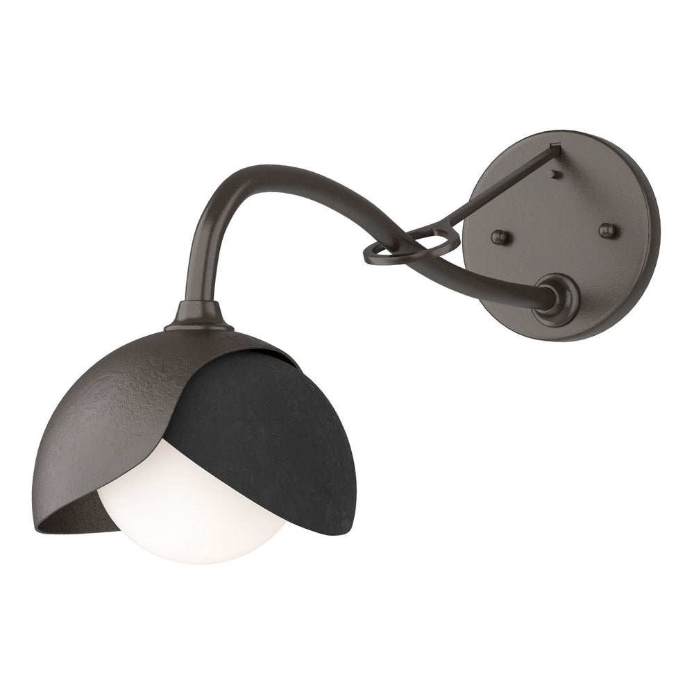Hubbardton Forge - One Light Wall Sconce - Brooklyn - Oil Rubbed Bronze- Union Lighting Luminaires Decor