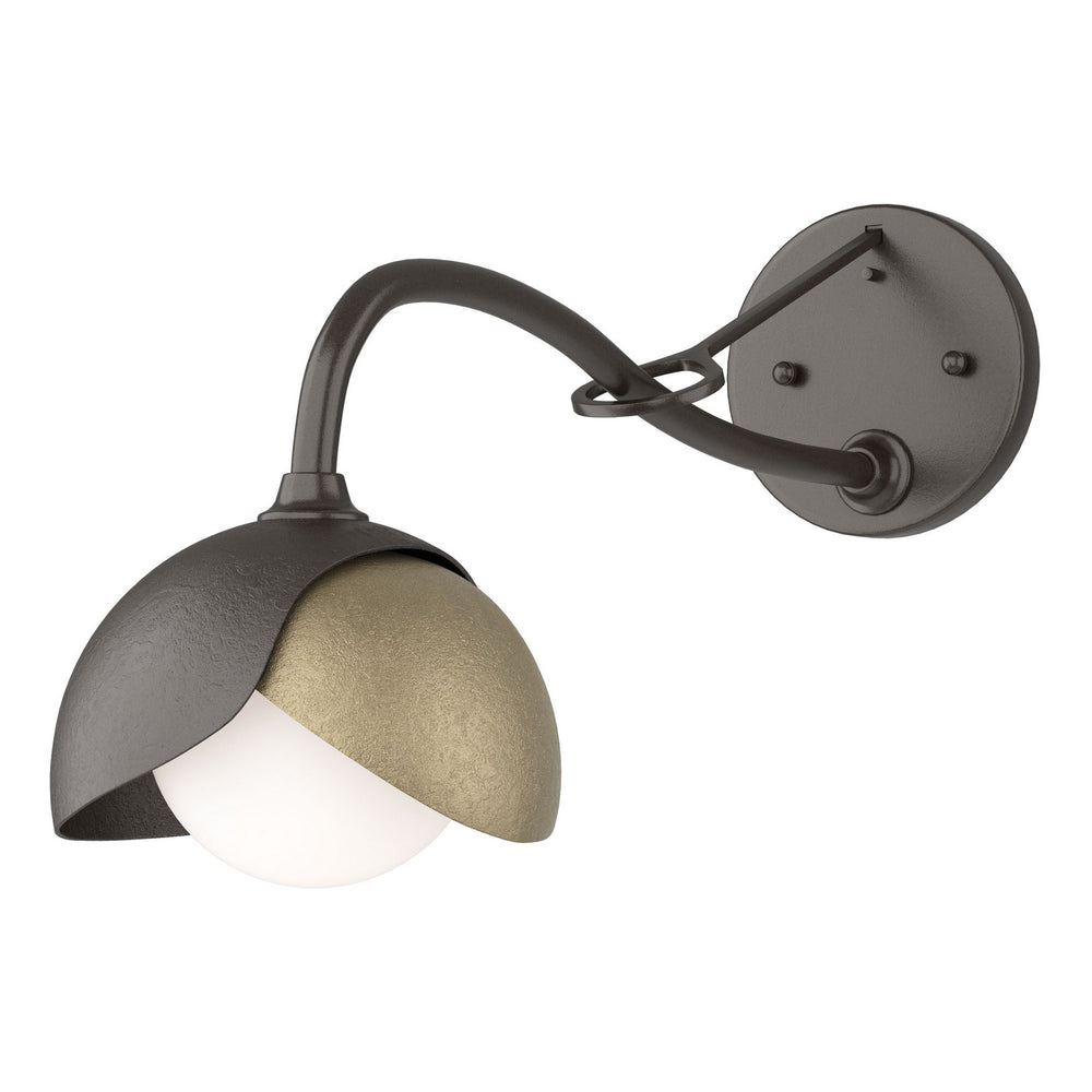 Hubbardton Forge - One Light Wall Sconce - Brooklyn - Oil Rubbed Bronze- Union Lighting Luminaires Decor