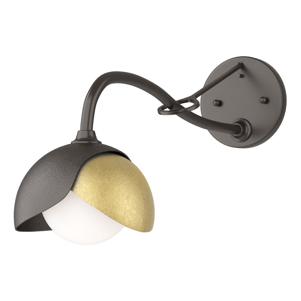 Hubbardton Forge - One Light Wall Sconce - Brooklyn - Oil Rubbed Bronze- Union Lighting Luminaires Decor