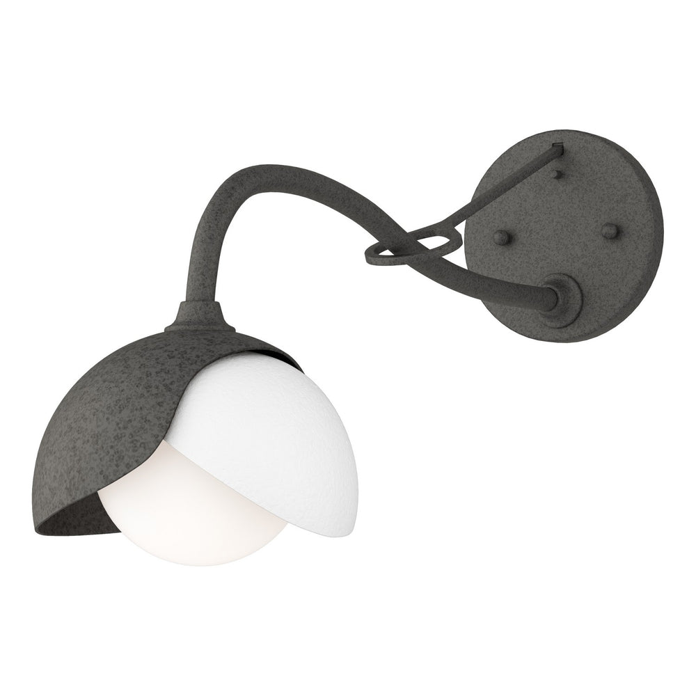 Hubbardton Forge - One Light Wall Sconce - Brooklyn - Natural Iron- Union Lighting Luminaires Decor