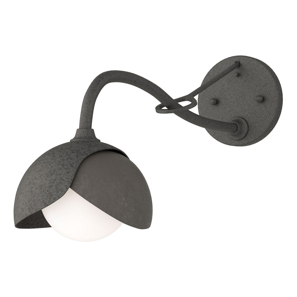 Hubbardton Forge - One Light Wall Sconce - Brooklyn - Natural Iron- Union Lighting Luminaires Decor