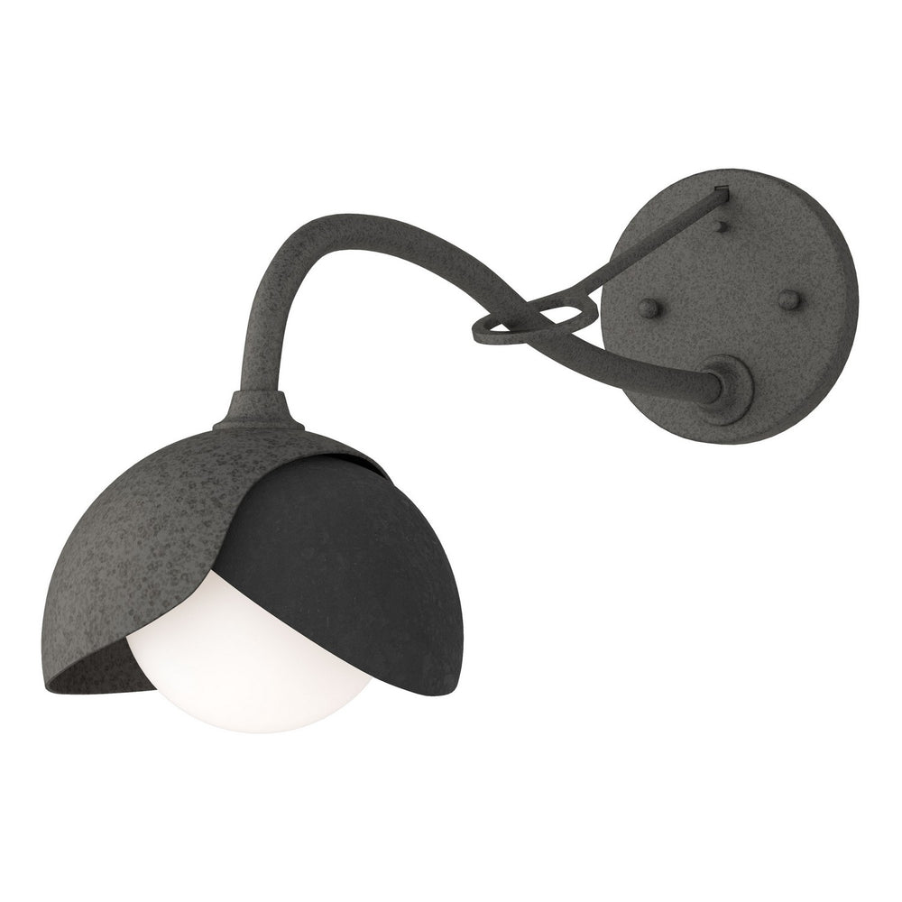 Hubbardton Forge - One Light Wall Sconce - Brooklyn - Natural Iron- Union Lighting Luminaires Decor