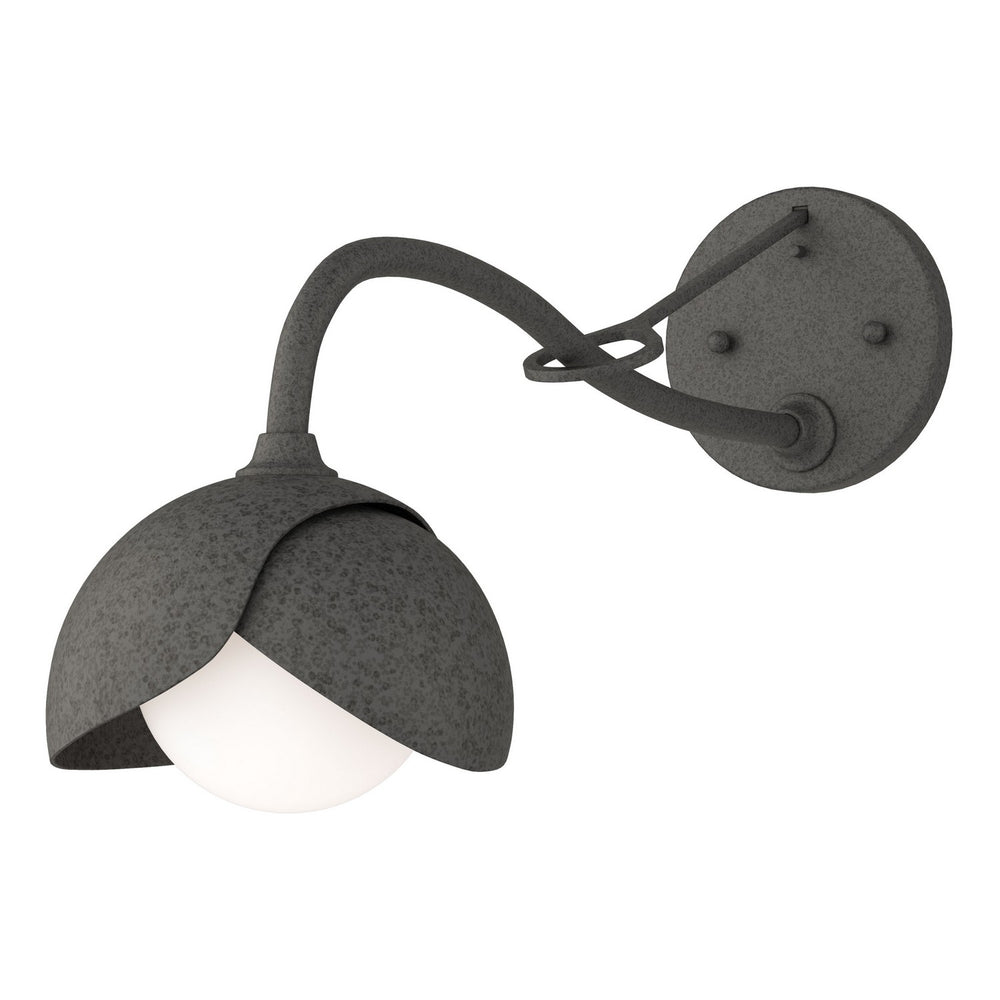 Hubbardton Forge - One Light Wall Sconce - Brooklyn - Natural Iron- Union Lighting Luminaires Decor
