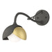 Hubbardton Forge - One Light Wall Sconce - Brooklyn - Natural Iron- Union Lighting Luminaires Decor