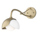 Hubbardton Forge - One Light Wall Sconce - Brooklyn - Soft Gold- Union Lighting Luminaires Decor