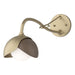 Hubbardton Forge - One Light Wall Sconce - Brooklyn - Soft Gold- Union Lighting Luminaires Decor