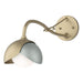 Hubbardton Forge - One Light Wall Sconce - Brooklyn - Soft Gold- Union Lighting Luminaires Decor