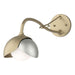 Hubbardton Forge - One Light Wall Sconce - Brooklyn - Soft Gold- Union Lighting Luminaires Decor