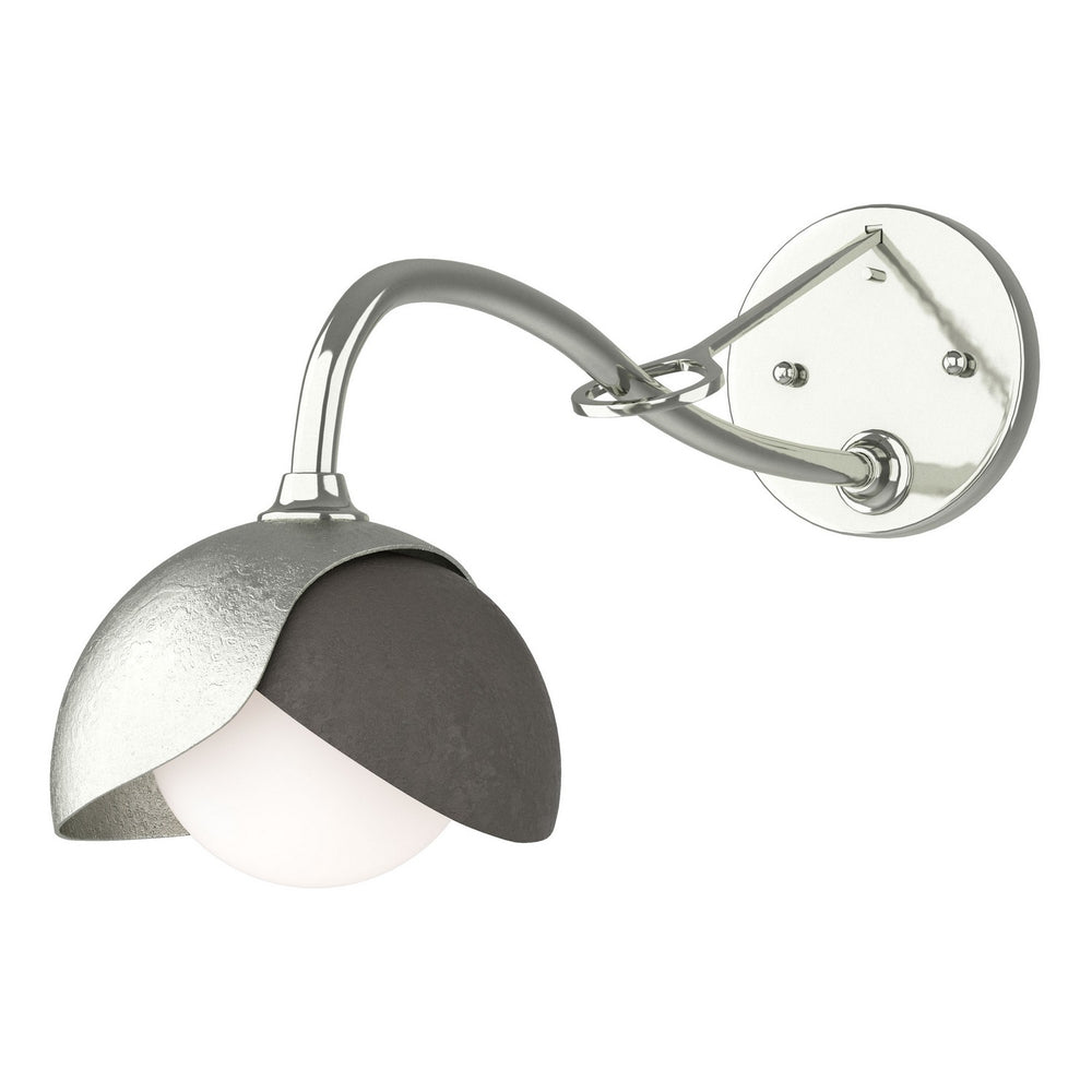 Hubbardton Forge - One Light Wall Sconce - Brooklyn - Sterling- Union Lighting Luminaires Decor