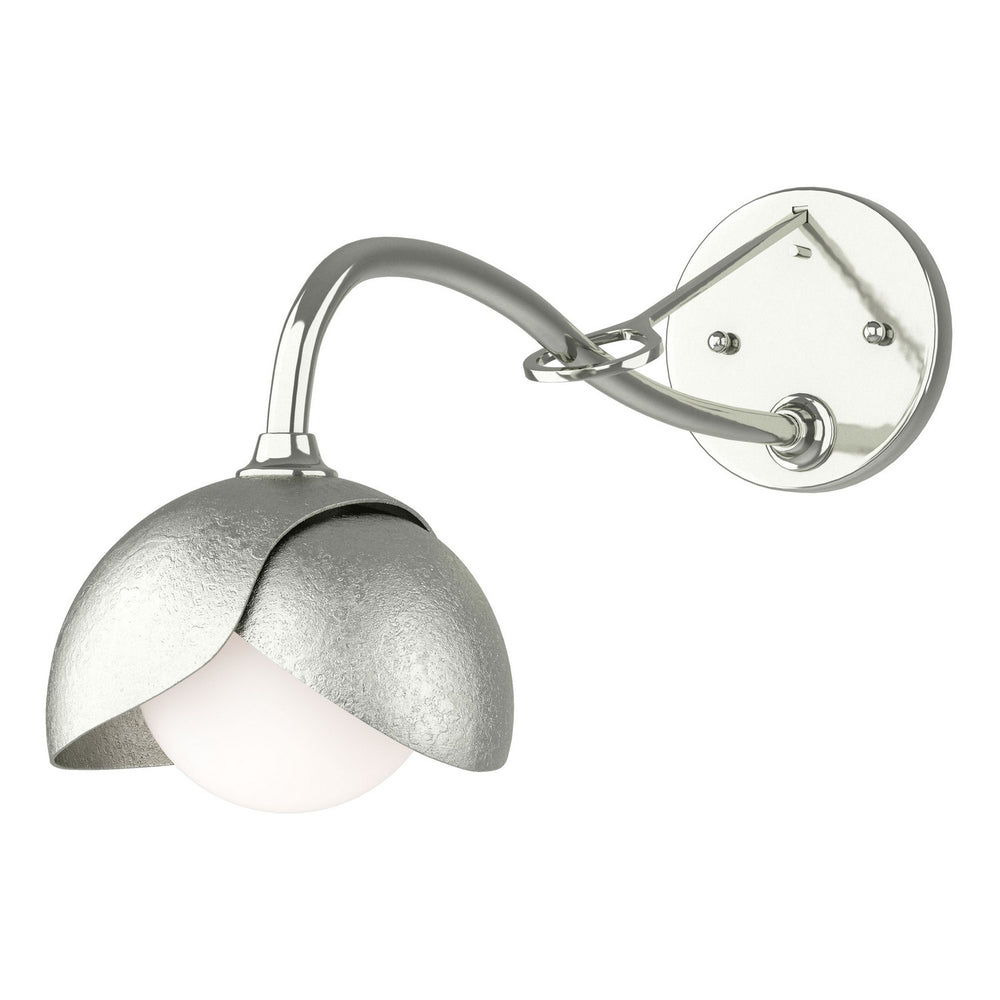 Hubbardton Forge - One Light Wall Sconce - Brooklyn - Sterling- Union Lighting Luminaires Decor