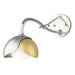 Hubbardton Forge - One Light Wall Sconce - Brooklyn - Sterling- Union Lighting Luminaires Decor