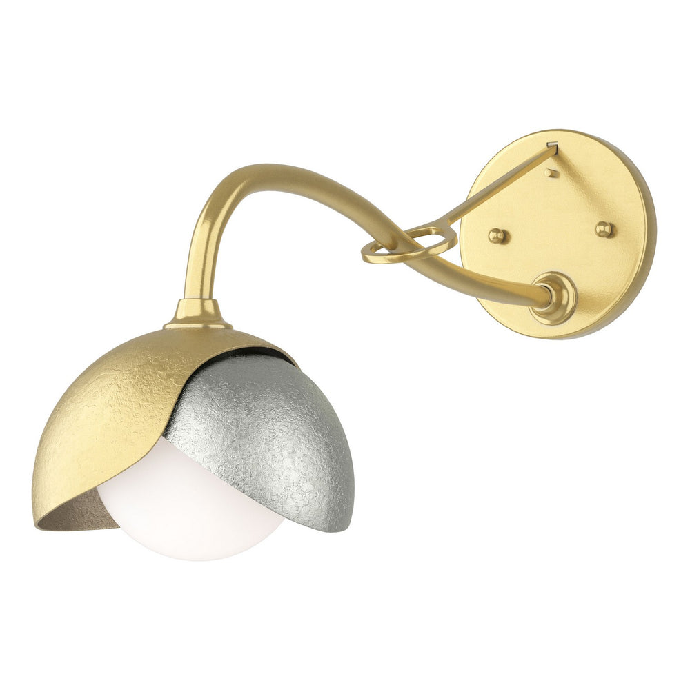 Hubbardton Forge - One Light Wall Sconce - Brooklyn - Modern Brass- Union Lighting Luminaires Decor