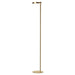 Dainolite Canada - LED Floor Lamp - Fia - Aged Brass- Union Lighting Luminaires Decor