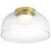 Dainolite Canada - LED Flush Mount - Nadine - Clear- Union Lighting Luminaires Decor