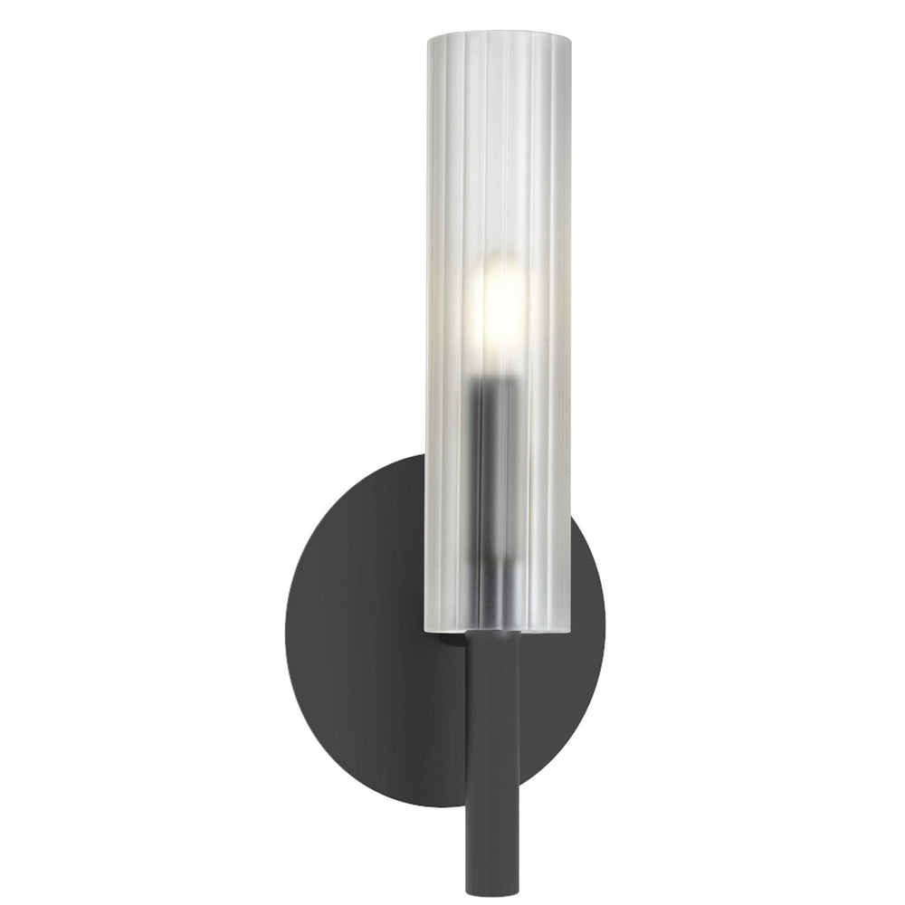 Dainolite Canada - One Light Wall Sconce - Wand - Matte Black- Union Lighting Luminaires Decor