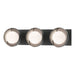 Hubbardton Forge - Three Light Bath Sconce - Brooklyn - Black- Union Lighting Luminaires Decor