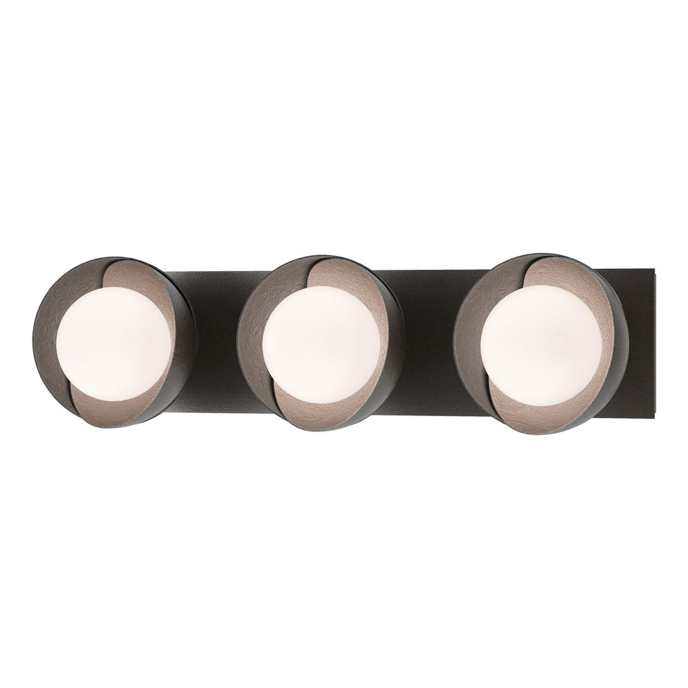 Hubbardton Forge - Three Light Bath Sconce - Brooklyn - Oil Rubbed Bronze- Union Lighting Luminaires Decor