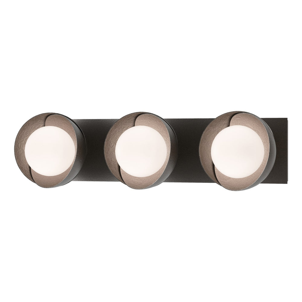 Hubbardton Forge - Three Light Bath Sconce - Brooklyn - Oil Rubbed Bronze- Union Lighting Luminaires Decor