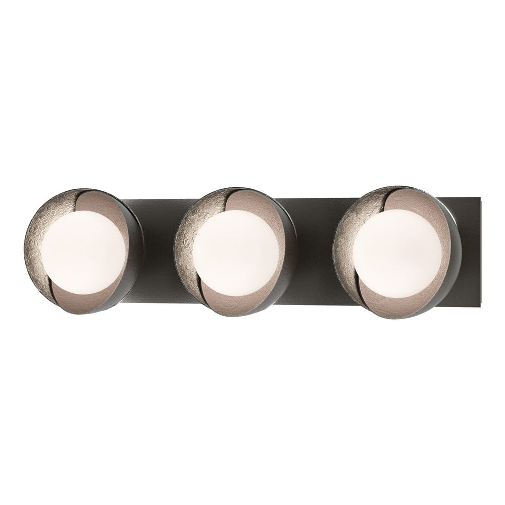Hubbardton Forge - Three Light Bath Sconce - Brooklyn - Oil Rubbed Bronze- Union Lighting Luminaires Decor