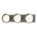 Hubbardton Forge - Three Light Bath Sconce - Brooklyn - Vintage Platinum- Union Lighting Luminaires Decor