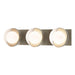 Hubbardton Forge - Three Light Wall Sconce - Brooklyn - Soft Gold- Union Lighting Luminaires Decor