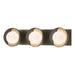 Hubbardton Forge - Three Light Bath Sconce - Brooklyn - Soft Gold- Union Lighting Luminaires Decor