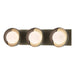 Hubbardton Forge - Three Light Bath Sconce - Brooklyn - Soft Gold- Union Lighting Luminaires Decor