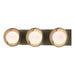 Hubbardton Forge - Three Light Bath Sconce - Brooklyn - Soft Gold- Union Lighting Luminaires Decor