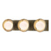 Hubbardton Forge - Three Light Bath Sconce - Brooklyn - Soft Gold- Union Lighting Luminaires Decor