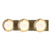 Hubbardton Forge - Three Light Bath Sconce - Brooklyn - Modern Brass- Union Lighting Luminaires Decor