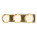 Hubbardton Forge - Three Light Bath Sconce - Brooklyn - Modern Brass- Union Lighting Luminaires Decor