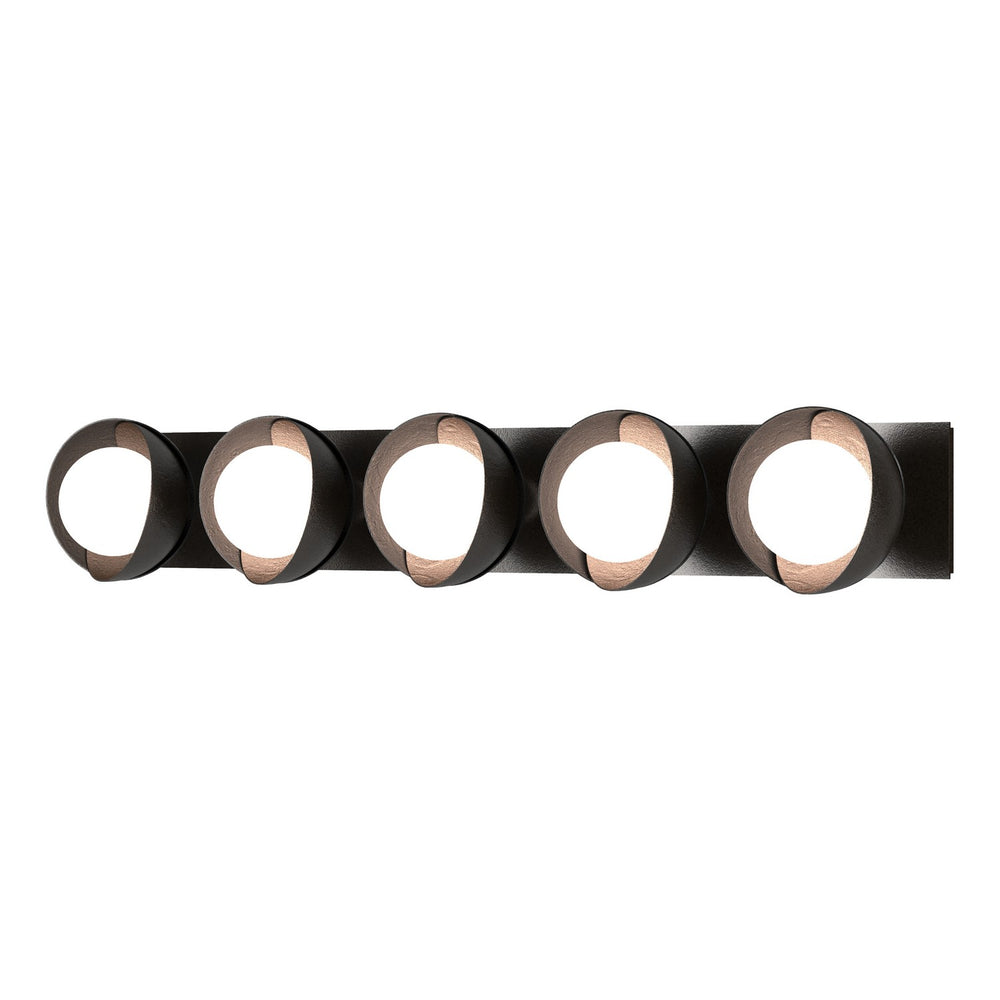Hubbardton Forge - Five Light Bath Sconce - Brooklyn - Oil Rubbed Bronze- Union Lighting Luminaires Decor