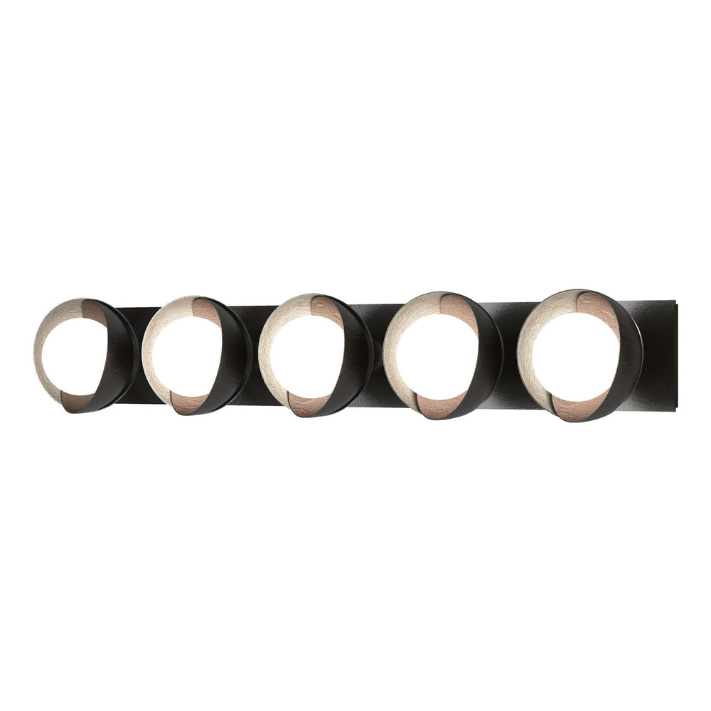 Hubbardton Forge - Five Light Bath Sconce - Brooklyn - Oil Rubbed Bronze- Union Lighting Luminaires Decor