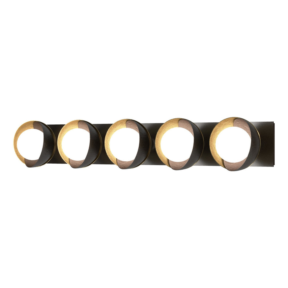 Hubbardton Forge - Five Light Bath Sconce - Brooklyn - Oil Rubbed Bronze- Union Lighting Luminaires Decor