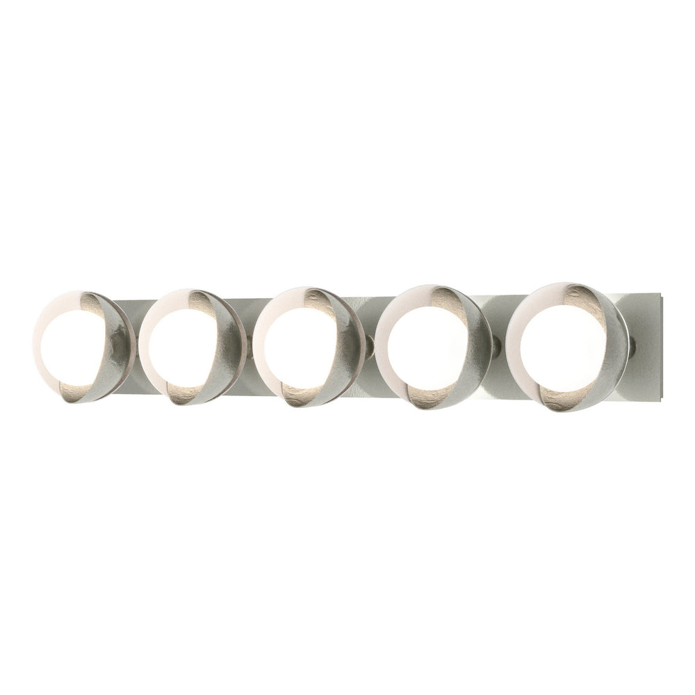 Hubbardton Forge - Five Light Wall Sconce - Brooklyn - Sterling- Union Lighting Luminaires Decor