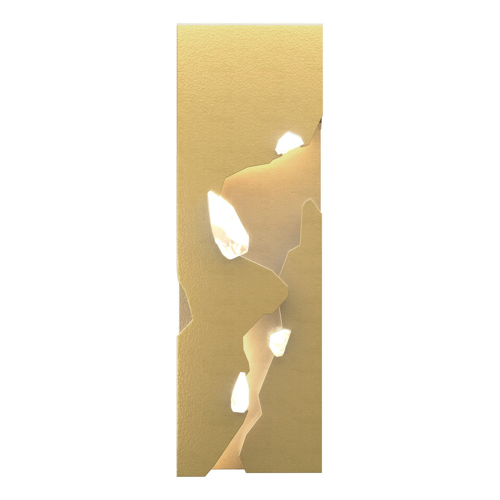 Hubbardton Forge - LED Wall Sconce - Trove - Modern Brass- Union Lighting Luminaires Decor