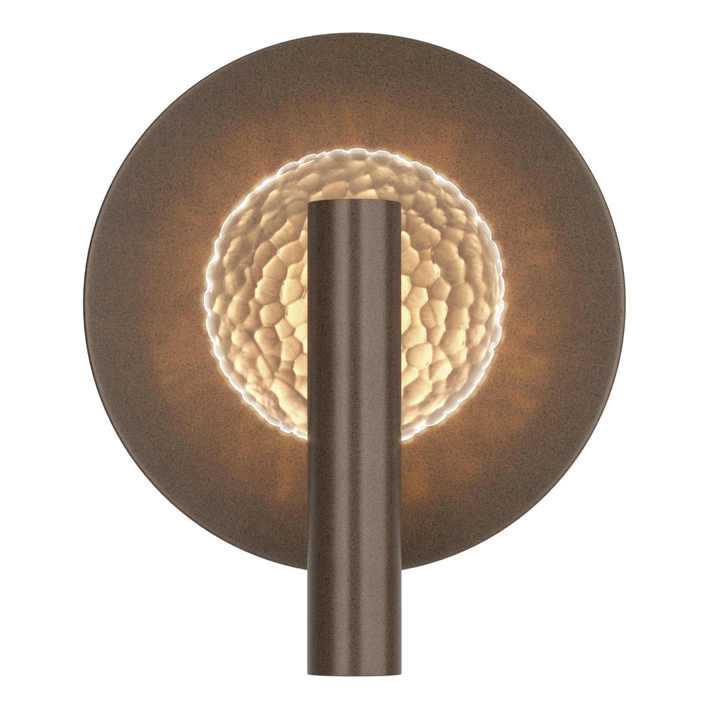 Hubbardton Forge - One Light Wall Sconce - Solstice - Bronze- Union Lighting Luminaires Decor