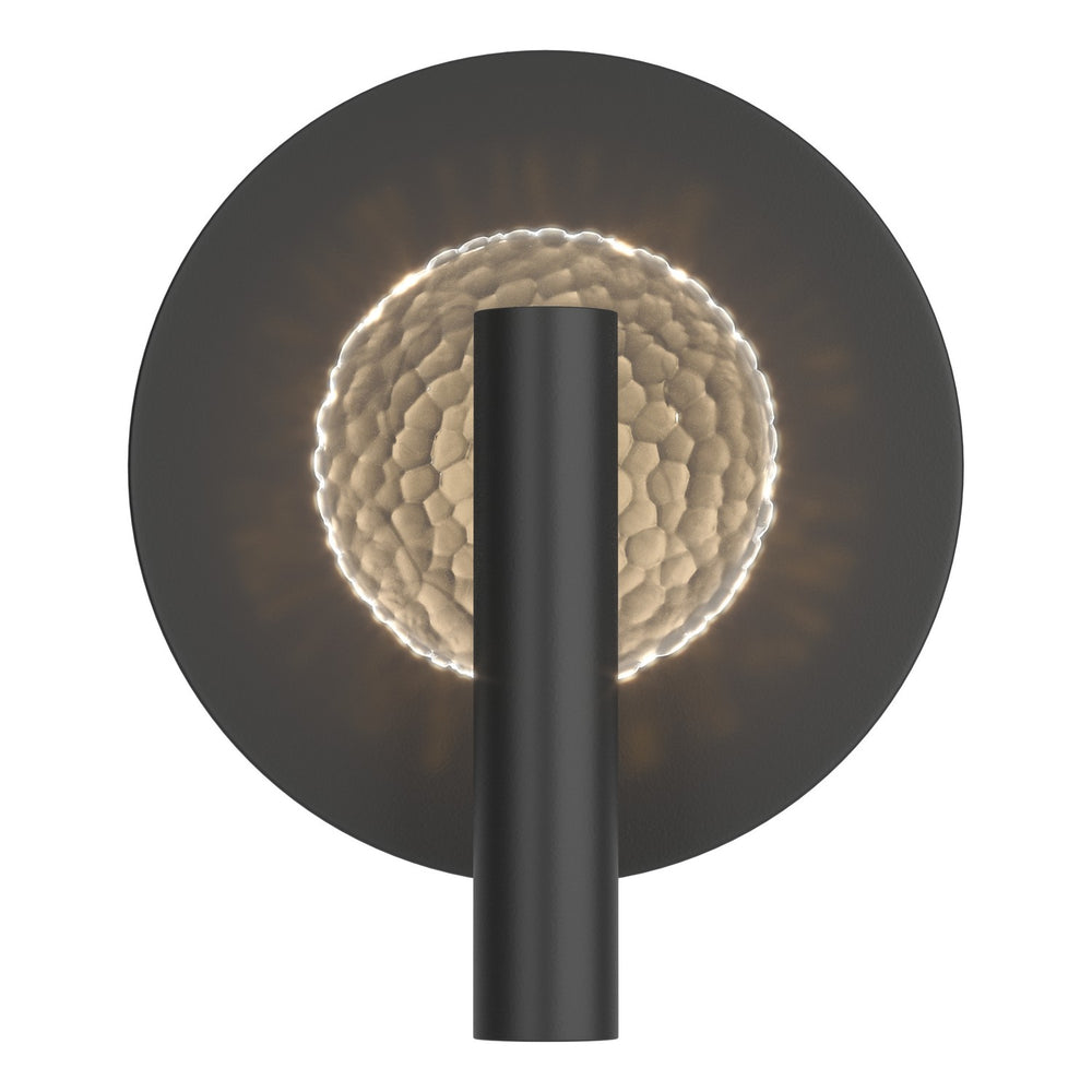 Hubbardton Forge - One Light Wall Sconce - Solstice - Black- Union Lighting Luminaires Decor