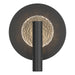 Hubbardton Forge - One Light Wall Sconce - Solstice - Black- Union Lighting Luminaires Decor