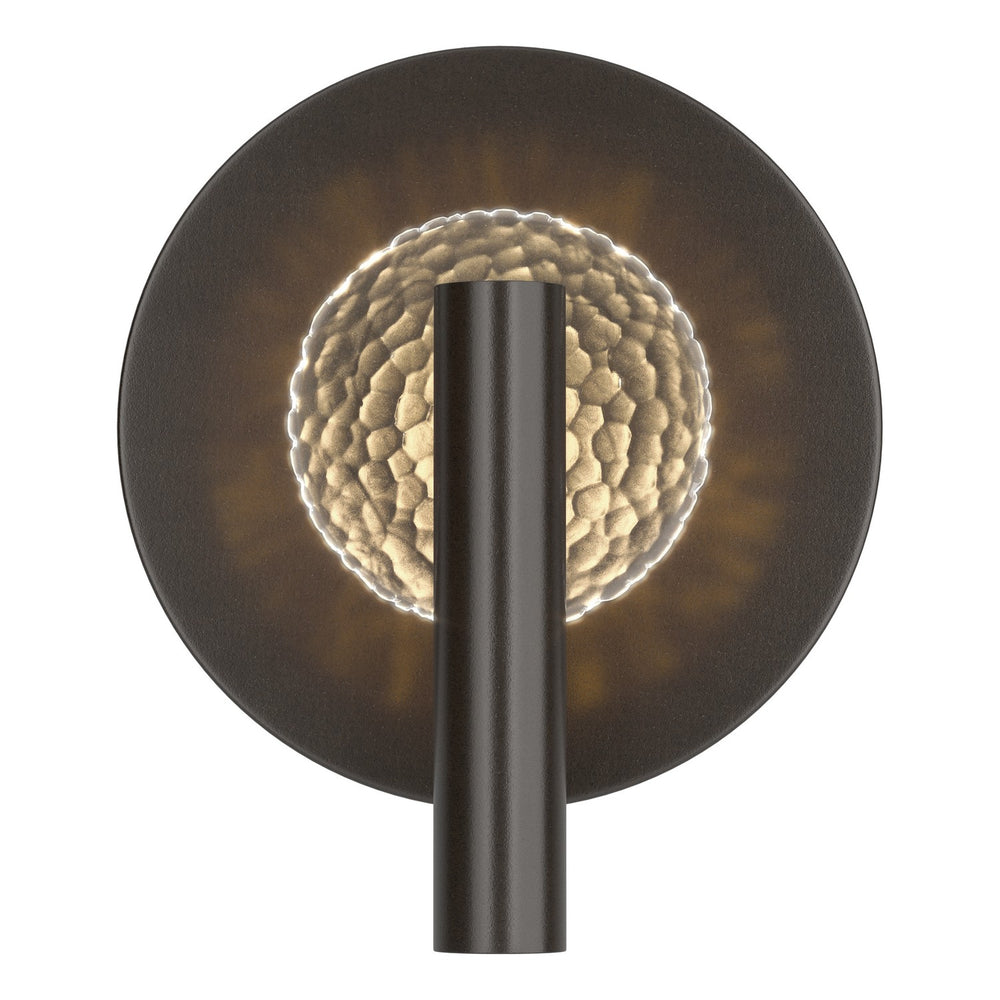 Hubbardton Forge - One Light Wall Sconce - Solstice - Oil Rubbed Bronze- Union Lighting Luminaires Decor