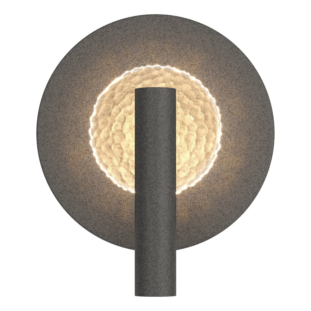 Hubbardton Forge - One Light Wall Sconce - Solstice - Natural Iron- Union Lighting Luminaires Decor