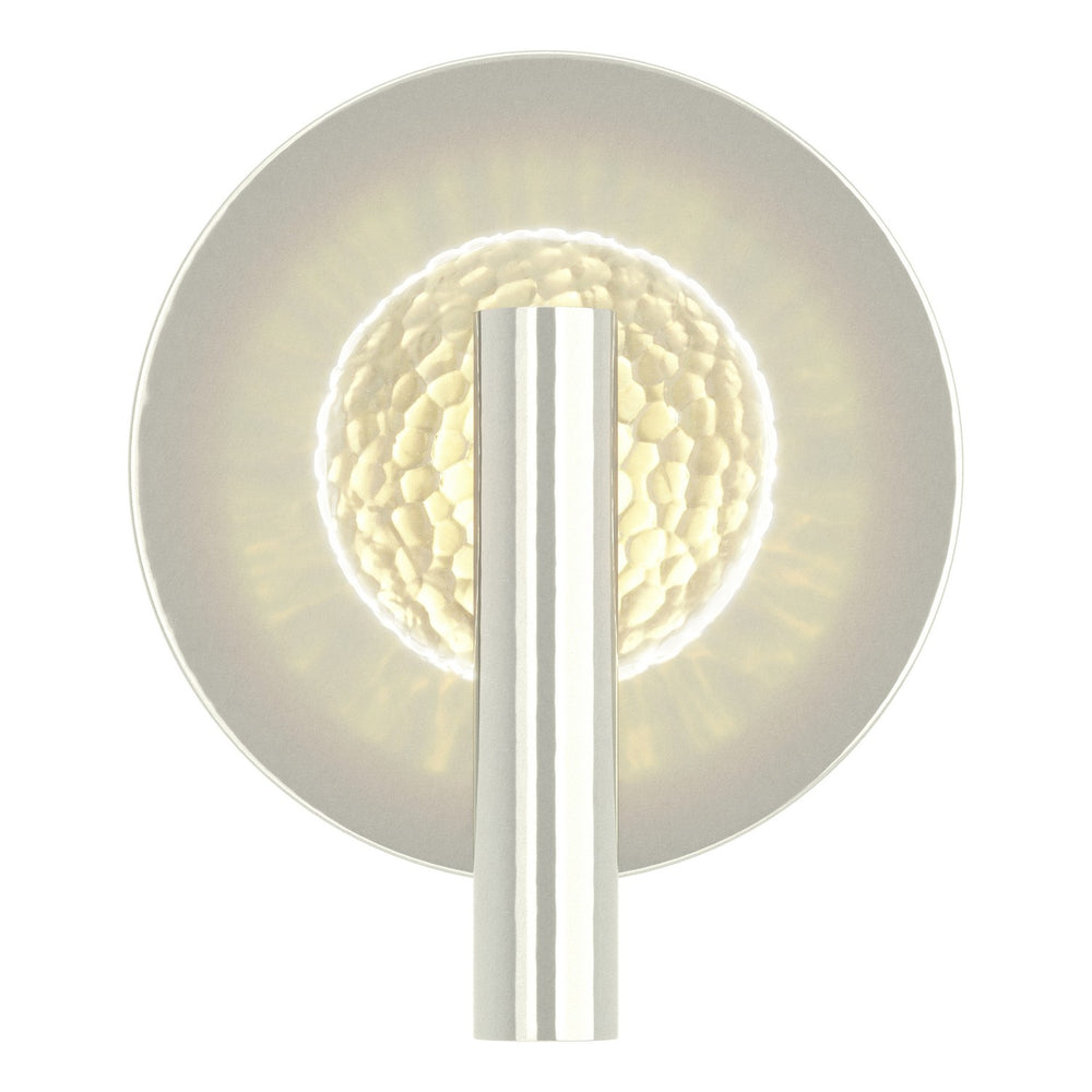 Hubbardton Forge - One Light Wall Sconce - Solstice - Sterling- Union Lighting Luminaires Decor