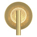 Hubbardton Forge - One Light Wall Sconce - Solstice - Modern Brass- Union Lighting Luminaires Decor