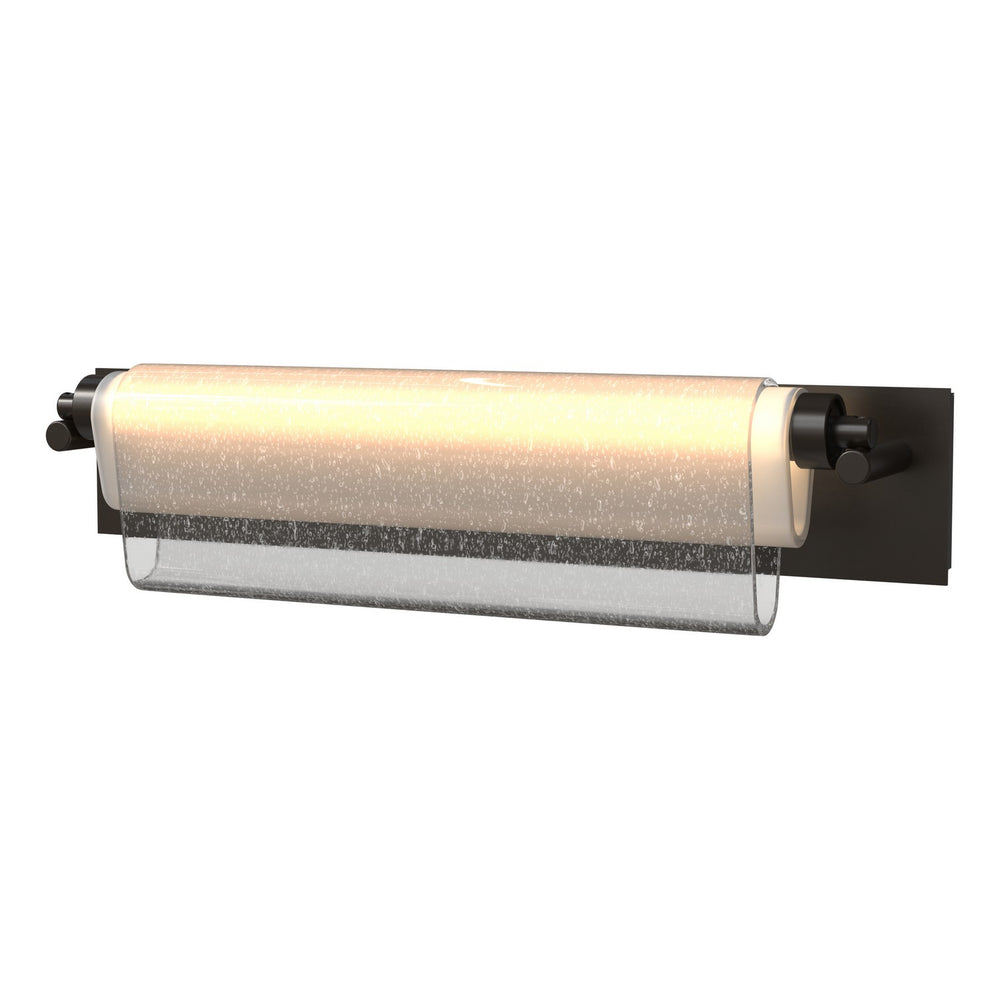 Hubbardton Forge - LED Bath Bar - Draped Glass - Oil Rubbed Bronze- Union Lighting Luminaires Decor