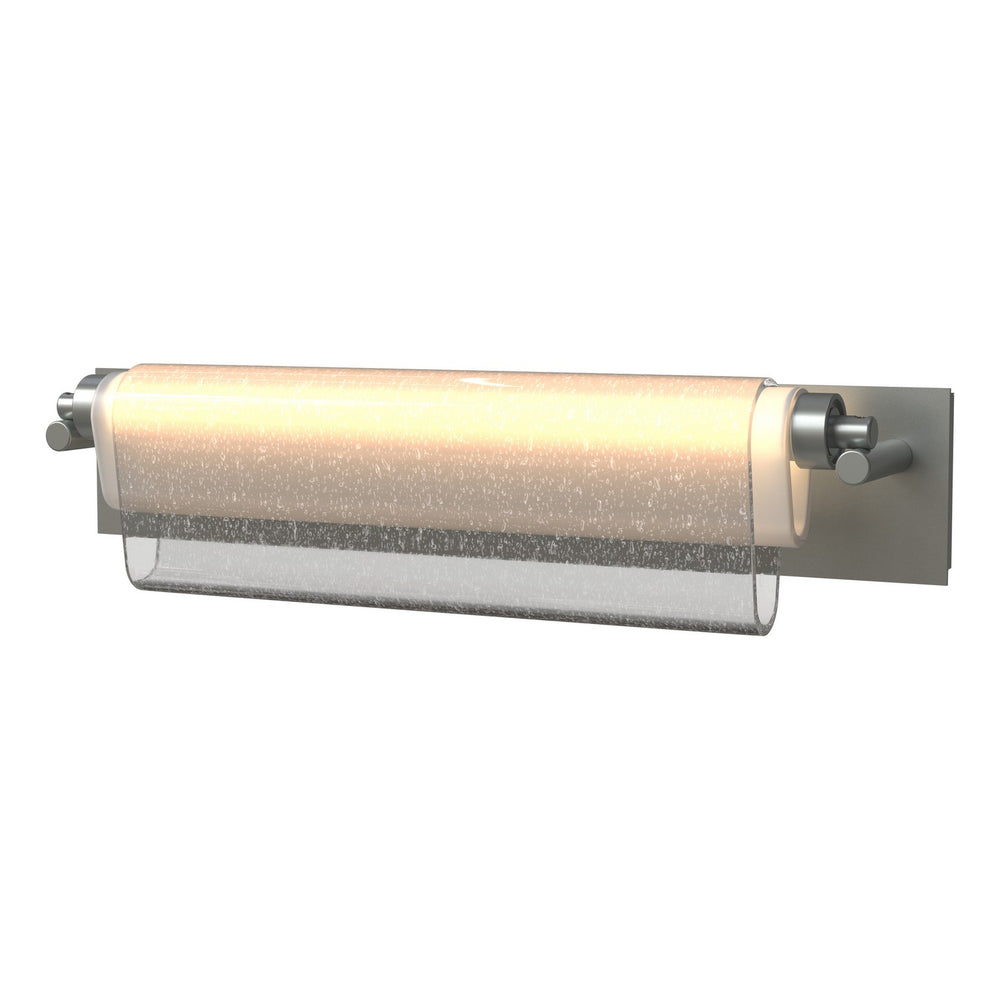 Hubbardton Forge - LED Bath Bar - Draped Glass - Vintage Platinum- Union Lighting Luminaires Decor