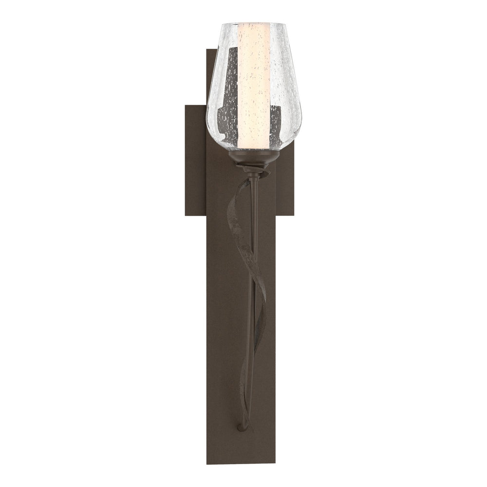 Hubbardton Forge - One Light Wall Sconce - Flora - Bronze- Union Lighting Luminaires Decor