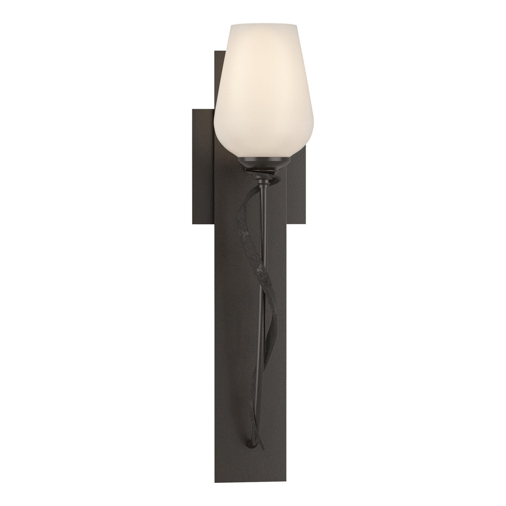 Hubbardton Forge - One Light Wall Sconce - Flora - Oil Rubbed Bronze- Union Lighting Luminaires Decor
