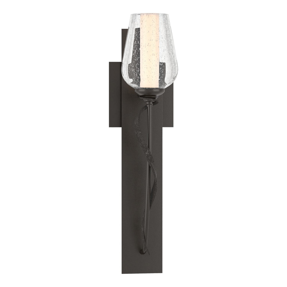 Hubbardton Forge - One Light Wall Sconce - Flora - Oil Rubbed Bronze- Union Lighting Luminaires Decor