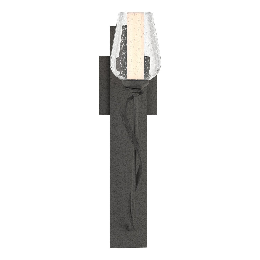 Hubbardton Forge - One Light Wall Sconce - Flora - Natural Iron- Union Lighting Luminaires Decor