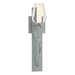 Hubbardton Forge - One Light Wall Sconce - Flora - Vintage Platinum- Union Lighting Luminaires Decor